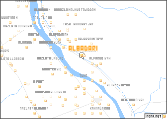 map of Al Badārī