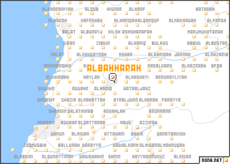 map of Al Baḩḩārah