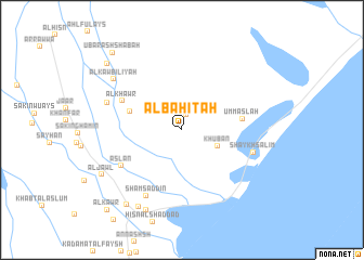 map of Al Bāḩiţah