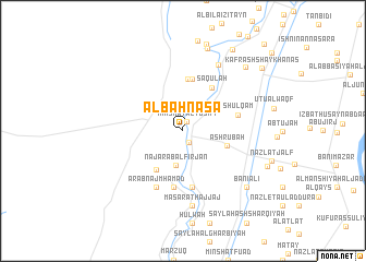 map of Al Bahnasā