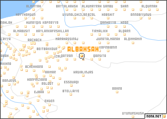 map of Al Baḩşah