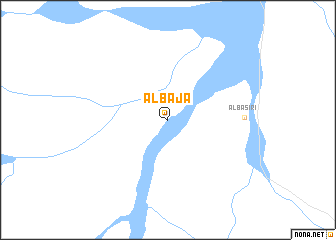 map of Al Ba‘jāʼ