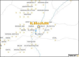 map of Al Bajjājah