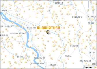 map of Al Bakātūsh