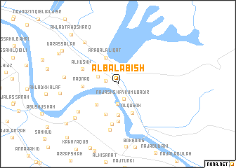 map of Al Balābīsh