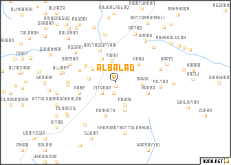 map of Al Balad