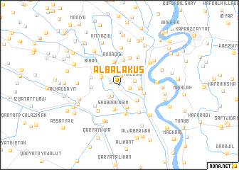 map of Al Balākūs