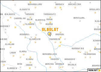 map of Al Balat