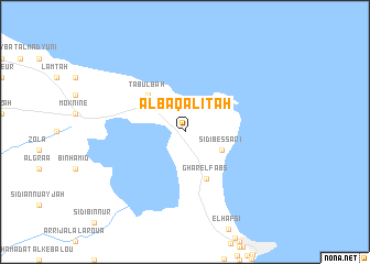 map of Al Baqāliţah