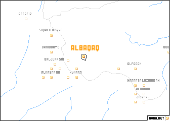 map of Al Baqaq