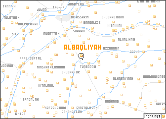 map of Al Baqlīyah