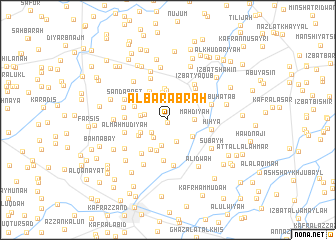 map of Al Barābrah