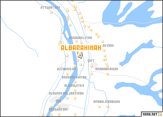 map of Al Barāhimah