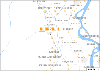 map of Al Barājīl