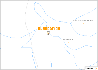 map of Al Bardīyah