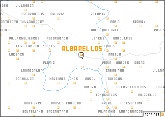 map of Albarellos