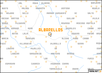 map of Albarellos