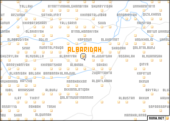 map of Al Bāridah