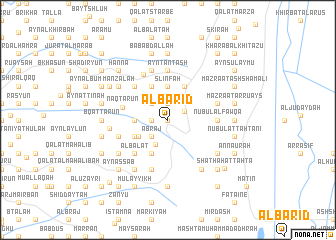 map of Al Bārid