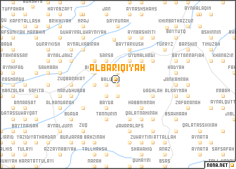 map of Al Bāriqīyah