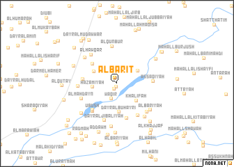 map of Al Barīt