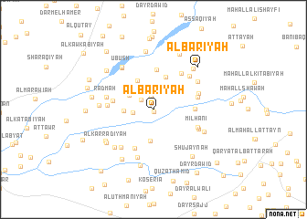 map of Al Bāriyah