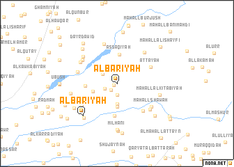 map of Al Bārīyah