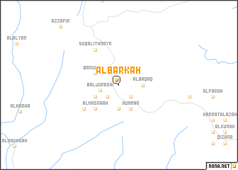 map of Al Barkah
