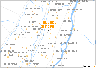 map of Al Barqī