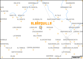 map of Albarquilla