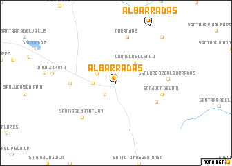 map of Albarradas
