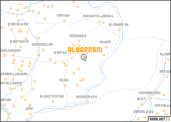 map of Al Barrānī