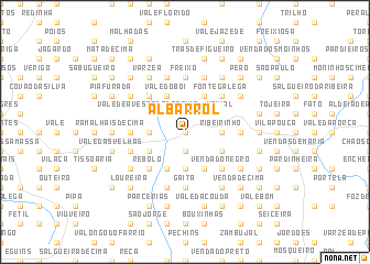 map of Albarrol