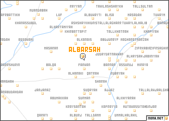 map of Al Barsah