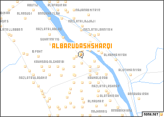 map of Al Bārūd ash Sharqī