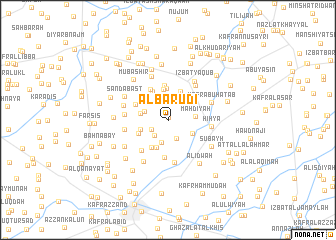 map of Al Bārūdī