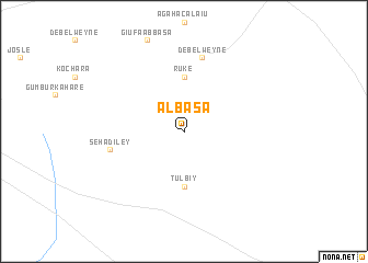 map of Albasa