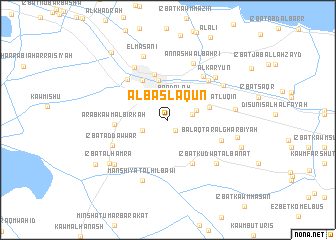 map of Al Baslaqūn