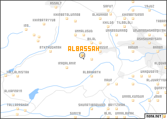 map of Al Başşah