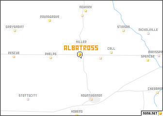 map of Albatross