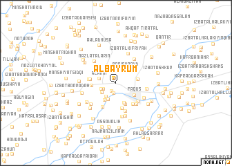 map of Al Bayrūm