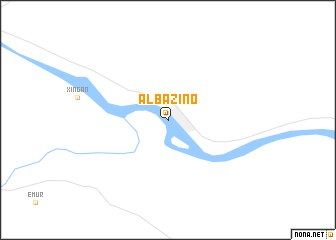 map of Albazino