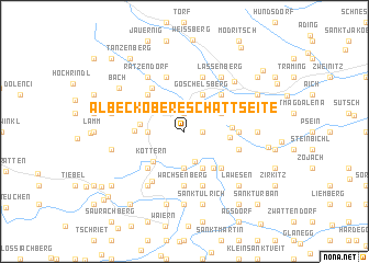 map of Albeck Obere Schattseite