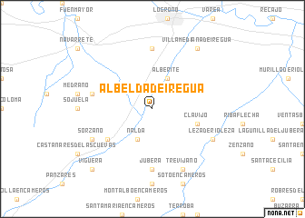 map of Albelda de Iregua