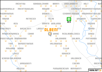 map of Albeni