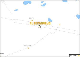 map of Alberdi Viejo