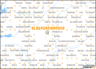 map of Albergaria-a-Nova