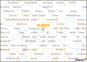 map of Albern