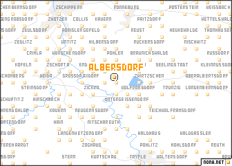 map of Albersdorf