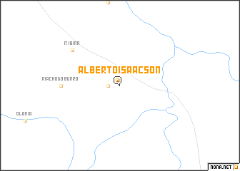 map of Alberto Isaacson